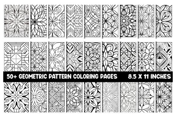 50 Geometric Pattern Coloring Pages