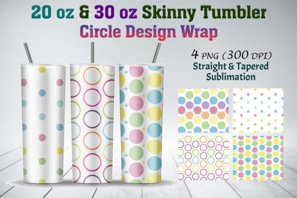 Circle Skinny Tumbler Wrap 20 Oz 30 Oz: A Stylish and Practical Solution for Your Beverage Needs