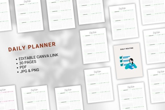 Daily Routine Canva KDP: A Comprehensive Guide to Customizable Planning Tools