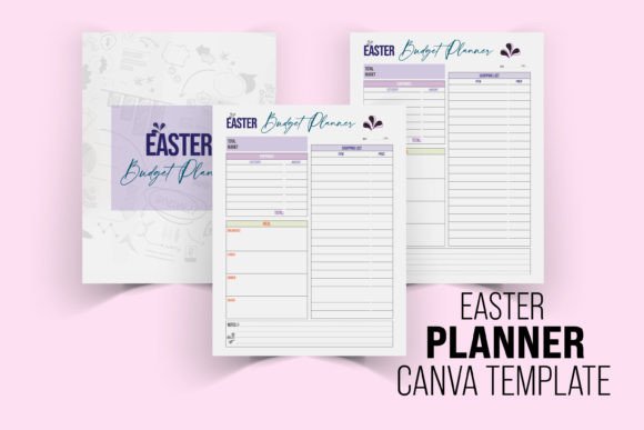 Easter Planner for Canva KDP Interiors