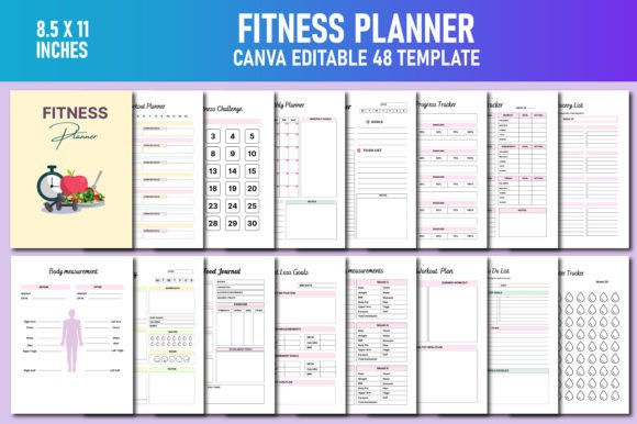 How to Use Fitness Planner Canva KDP for Better Health and Productivity
