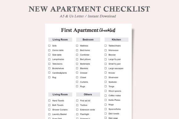 New Home Checklist