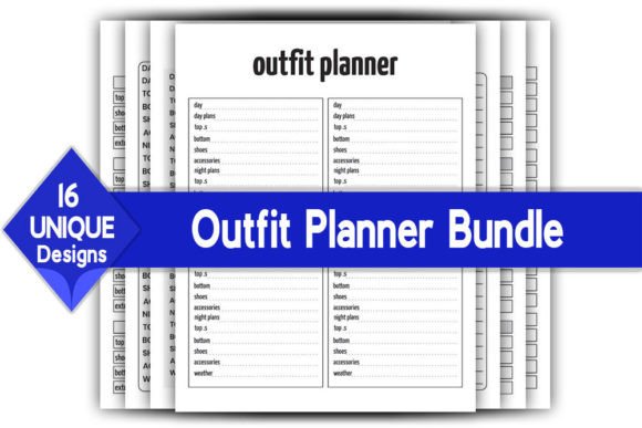 Outfit Planner Log Book Bundle KDP: A Comprehensive Guide
