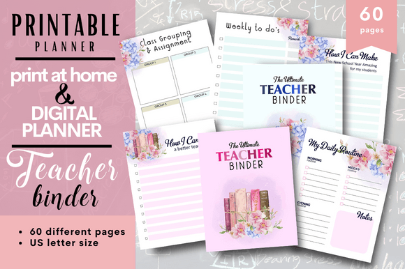 Teacher Binder Planner Printable: A Practical Tool for Classroom Organization