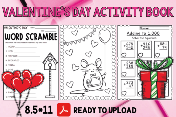 Valentine’s Day Activity Book for Kids: A Strategic Tool for KDP Entrepreneurs