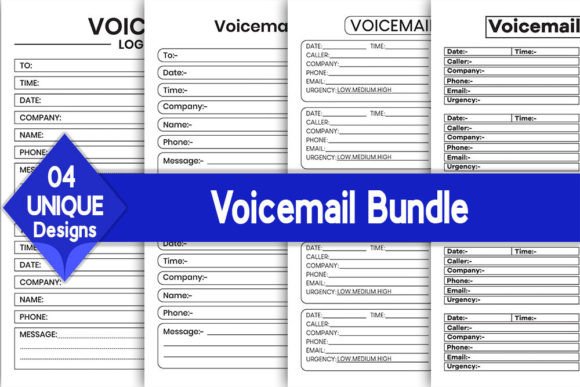 Voicemail Log Book Bundle KDP Interior: A Strategic Tool for Amazon KDP Success