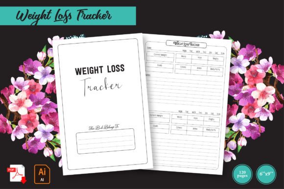 Weight Loss Tracker – KDP Interiors: A Practical Tool for Content Creators